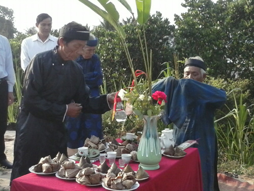 Một nghi lễ trong Lễ khởi c&ocirc;ng