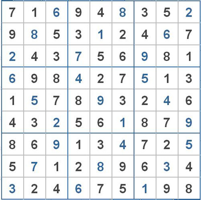 Giải đáp ô số kỳ 2303