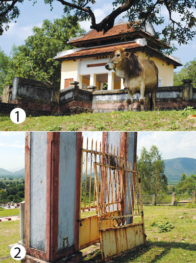 Lăng Mai Xuân Thưởng bị lãng quên