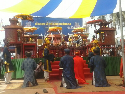 Tri ân hùng binh Hoàng Sa 2