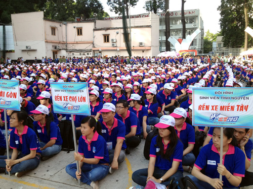 Các đội hình tham gia chương trình Tiếp sức mùa thi năm 2013