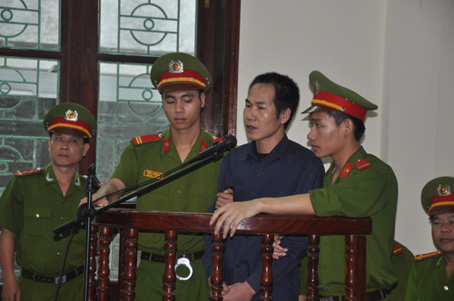 Bị cáo Lê Thanh Đại tại phiên tòa