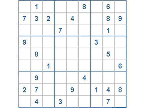 Mời các bạn thử sức với ô số Sudoku 2352 mức độ Khó
