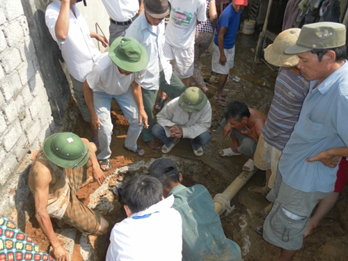 Khu vực giếng đào nơi phát hiện bộ xương - 2