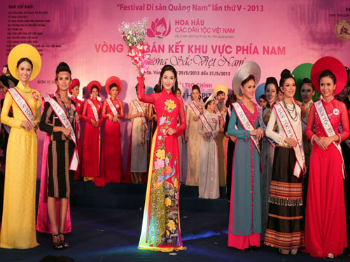 71 thí sinh vào vòng chung kết Hoa hậu Các dân tộc Việt Nam 2013