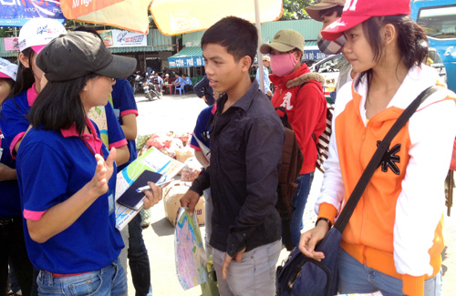 Thí sinh dự thi đại học