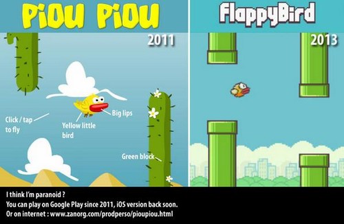Nghi án Flappy bird… đạo game?
