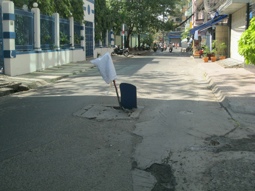 Bể nắp hố ga