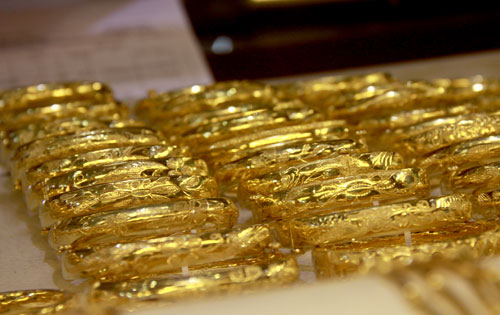 Giá vàng tăng lên mức 36,55 triệu đồng/lượng