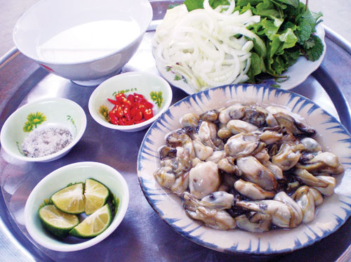 Hàu nhúng nước dừa