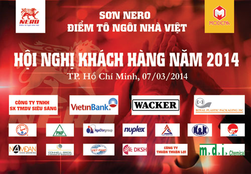 Công ty TNHH Sơn Nero tổ chức hội nghị khách hàng thường niên năm 2014
