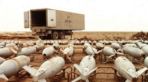 Kho vũ khí Al Muthanna hiện đã nằm trong tay ISIL -  Ảnh: Reuters