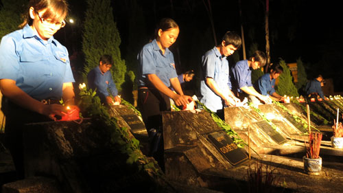 Kỷ niệm 67 năm ngày Thương binh - Liệt sĩ: Tháng 7 ở Ma Lù Thàng