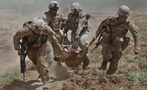 Mỹ tiến hành cuộc chiến tranh ở Iraq - Ảnh: Reuters