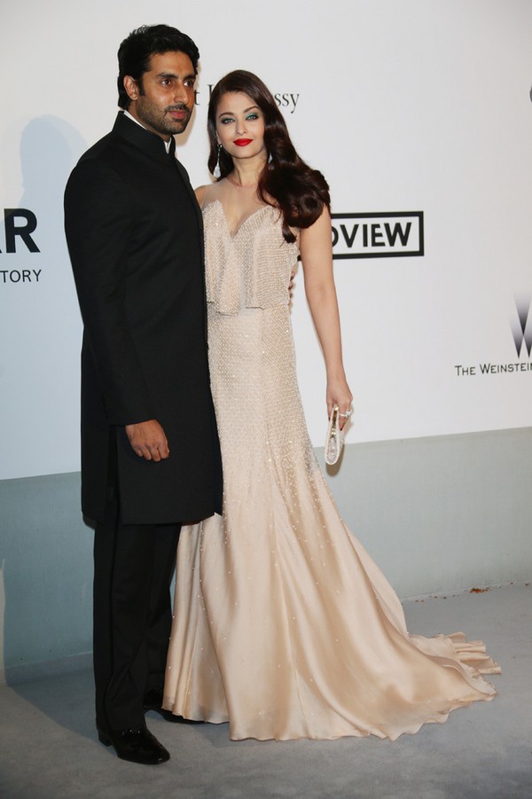 Vợ chồng Hoa hậu đẹp nhất mọi thời đại Aishwarya Rai là cặp đôi hot nhất Cannes 2014 4