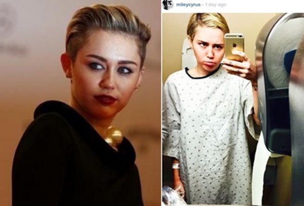 Fan lo lắng vì Miley Cyrus lại nhập viện