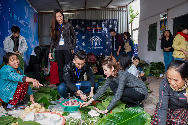 Tú Anh đã có một cuối tuần ý nghĩa với hoạt động có ý nghĩa tốt đẹp nhân dịp Tết đến 8