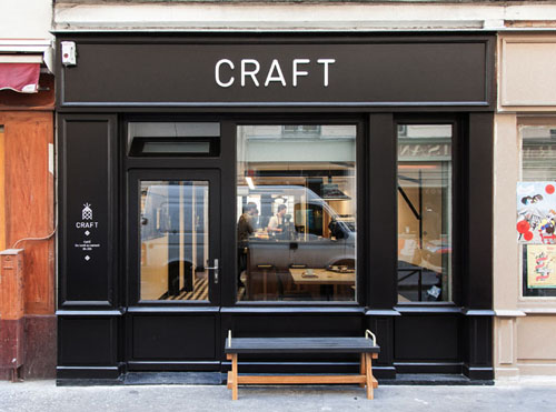 Café Craft: Đường nét đơn giản cho không gian tương tác