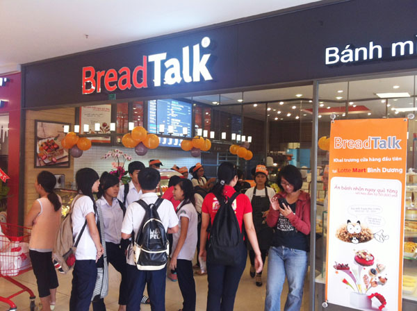 BreadTalk khai trương cửa hàng thứ 9 ở Lotte Mart Bình Dương 2