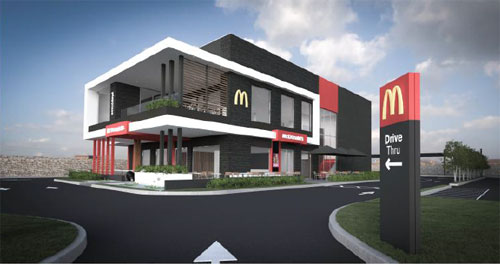 Cửa hàng đầu tiên của McDonald's ở Việt Nam nằm ở cửa ngõ phía Đông Sài Gòn 1