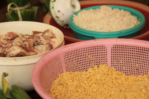 Lá dong, lá chuối kết nối hương vị tết cổ truyền 6