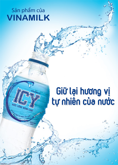 Nước đóng chai ICY: Giữ lại hương vị tự nhiên của nước