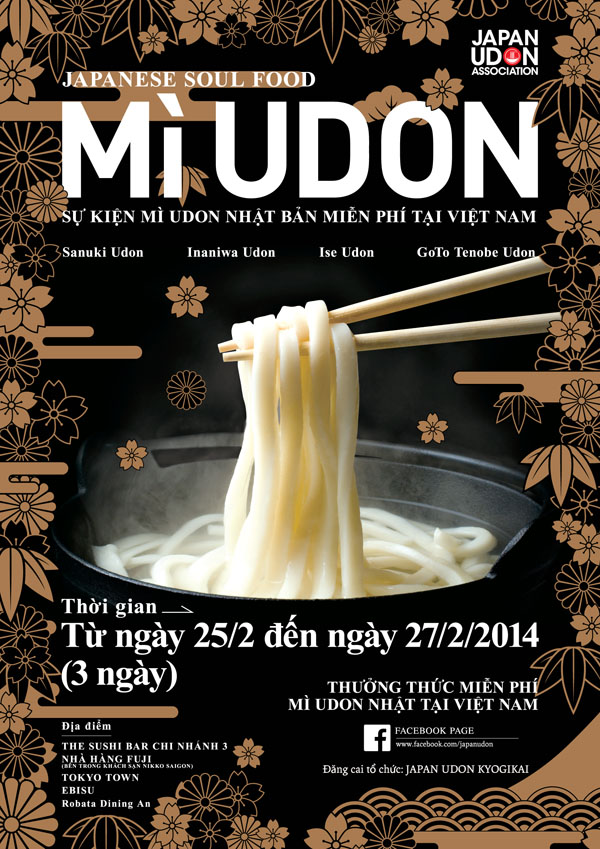 Hội mì Udon (25 - 27.02): 3 ngày thưởng thức miễn phí mì truyền thống Nhật Bản tại Sài Gòn 1