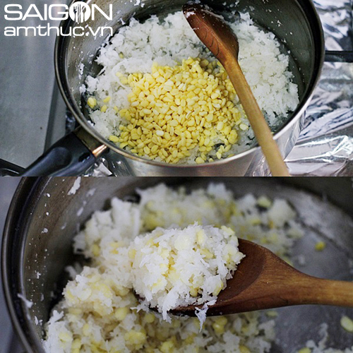 Ngon và xinh bánh dứa nhân đậu 3