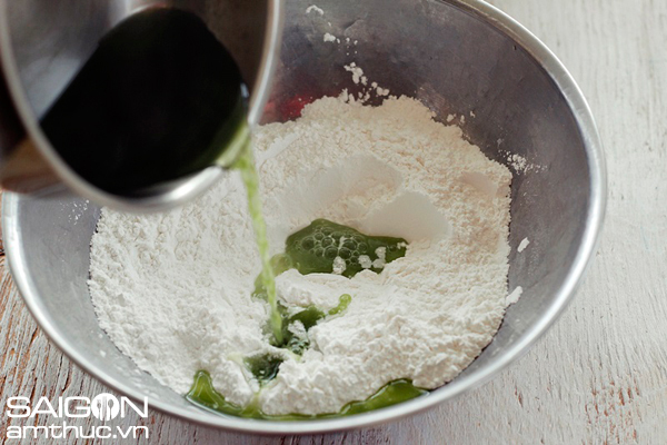Ngọt xinh bánh ú lá dứa nhân đậu xanh 5