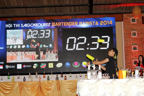 Hội thi Bartender - Barista Cúp Saigontourist 2014 1