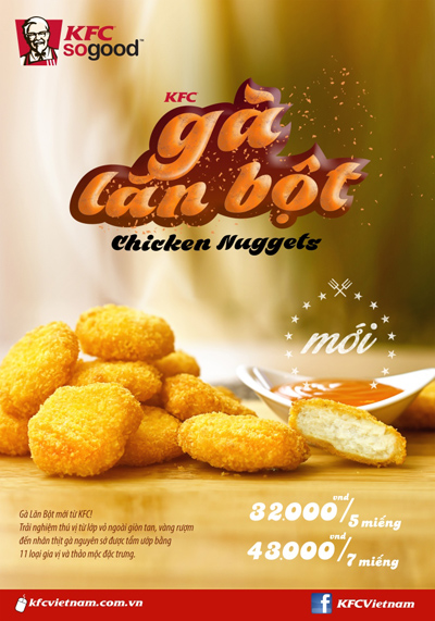 Thưởng thức Gà Lăn Bột mới từ KFC 1