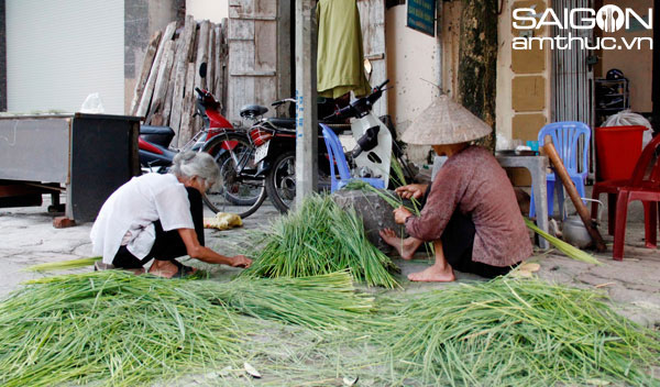 Cốm - nét Thu của riêng Hà Nội 8