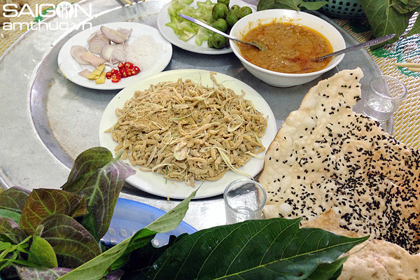 Gỏi nhệch chấm cơm mẻ ăn no còn thèm 1