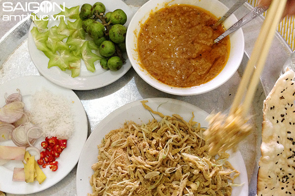 Gỏi nhệch chấm cơm mẻ ăn no còn thèm 3