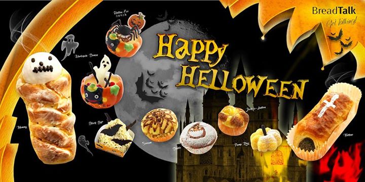 BreadTalk ra mắt menu bánh đặc biệt dành cho Halloween 1