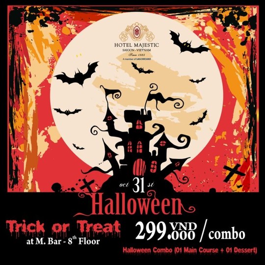 Đêm hội Halloween 2014 tại Majestic 1