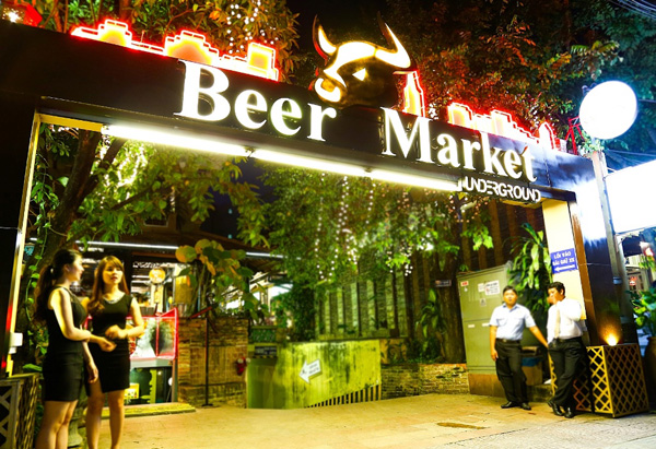 Khai sàn “Chợ Bia” dưới lòng đất đầu tiên tại Việt Nam 1