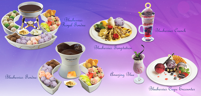 Kem Blueberries & Cream - kim cương xanh cho sức khoẻ tại Häagen-Dazs 2