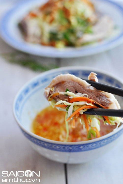 Gỏi vịt bắp cải đơn giản dễ làm