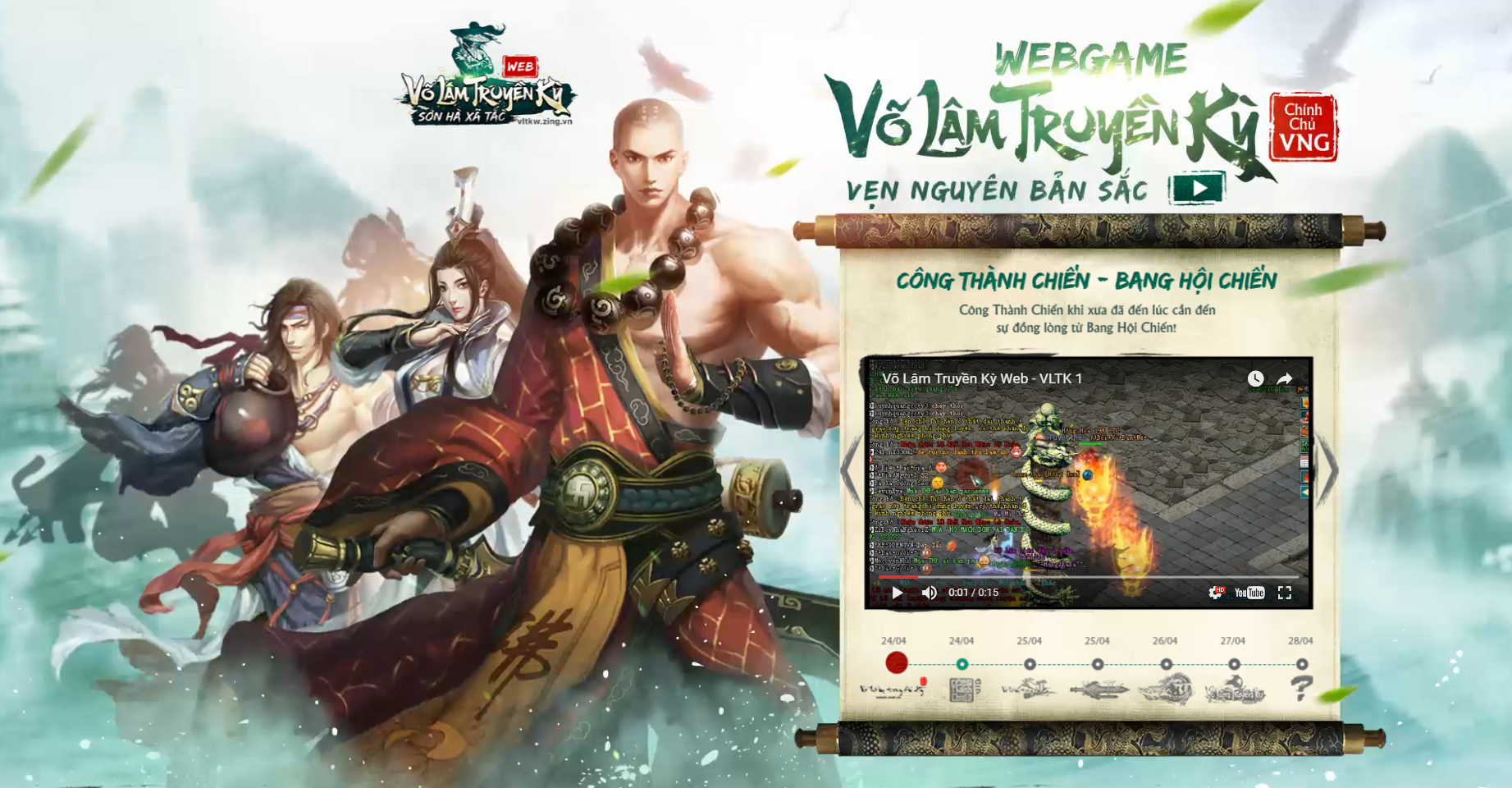 Võ Lâm Truyền Kỳ Công Thành Chiến tái xuất trong webgame Võ Lâm ...