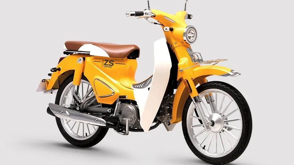 Cub 50cc Sumotor mới năm 2022 màu cam  XE ĐIỆN XANH SÀI GÒN