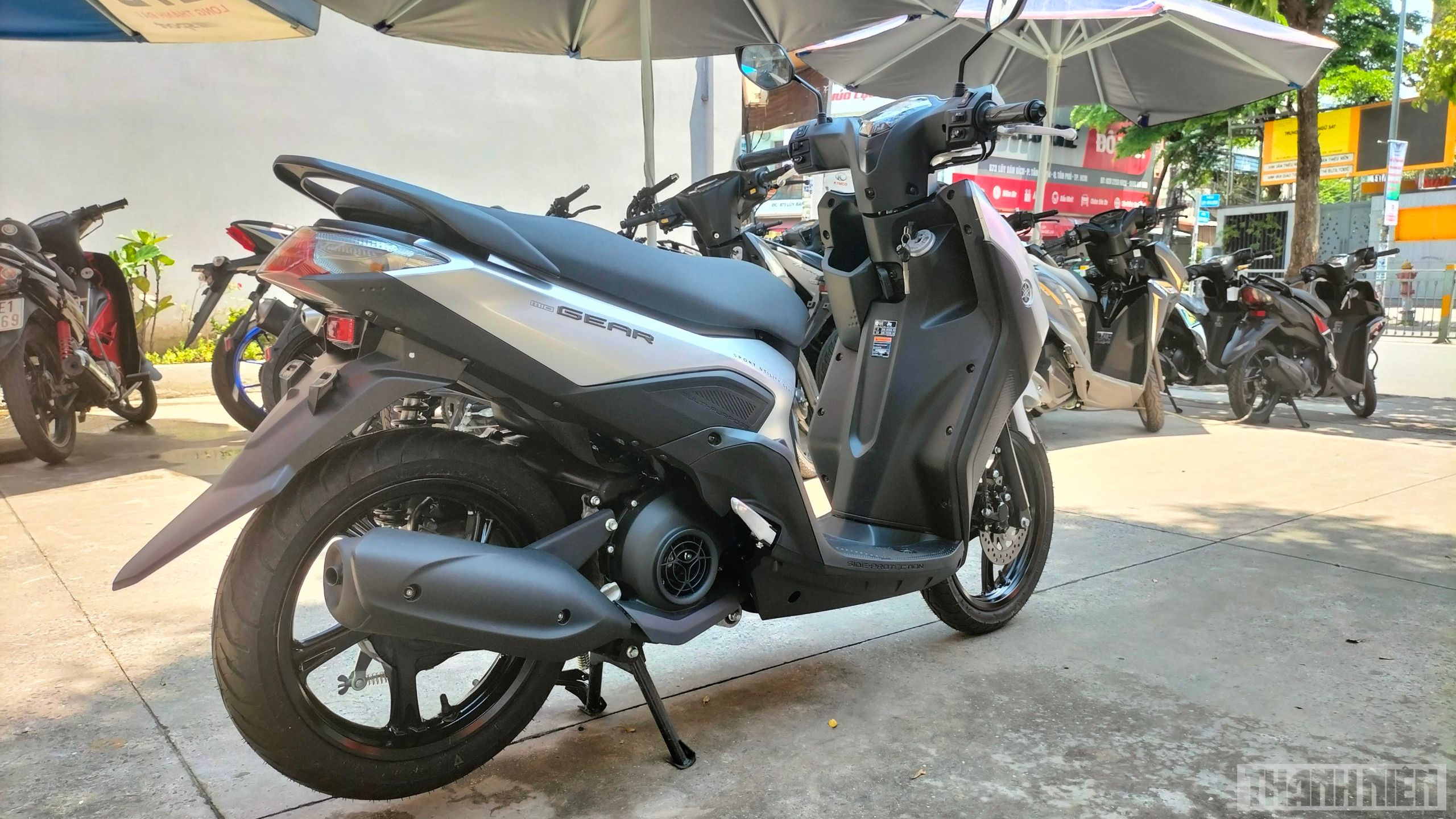 Xe tay ga nhập khẩu Yamaha Gear 125 về Việt Nam, giá từ 36 triệu đồng