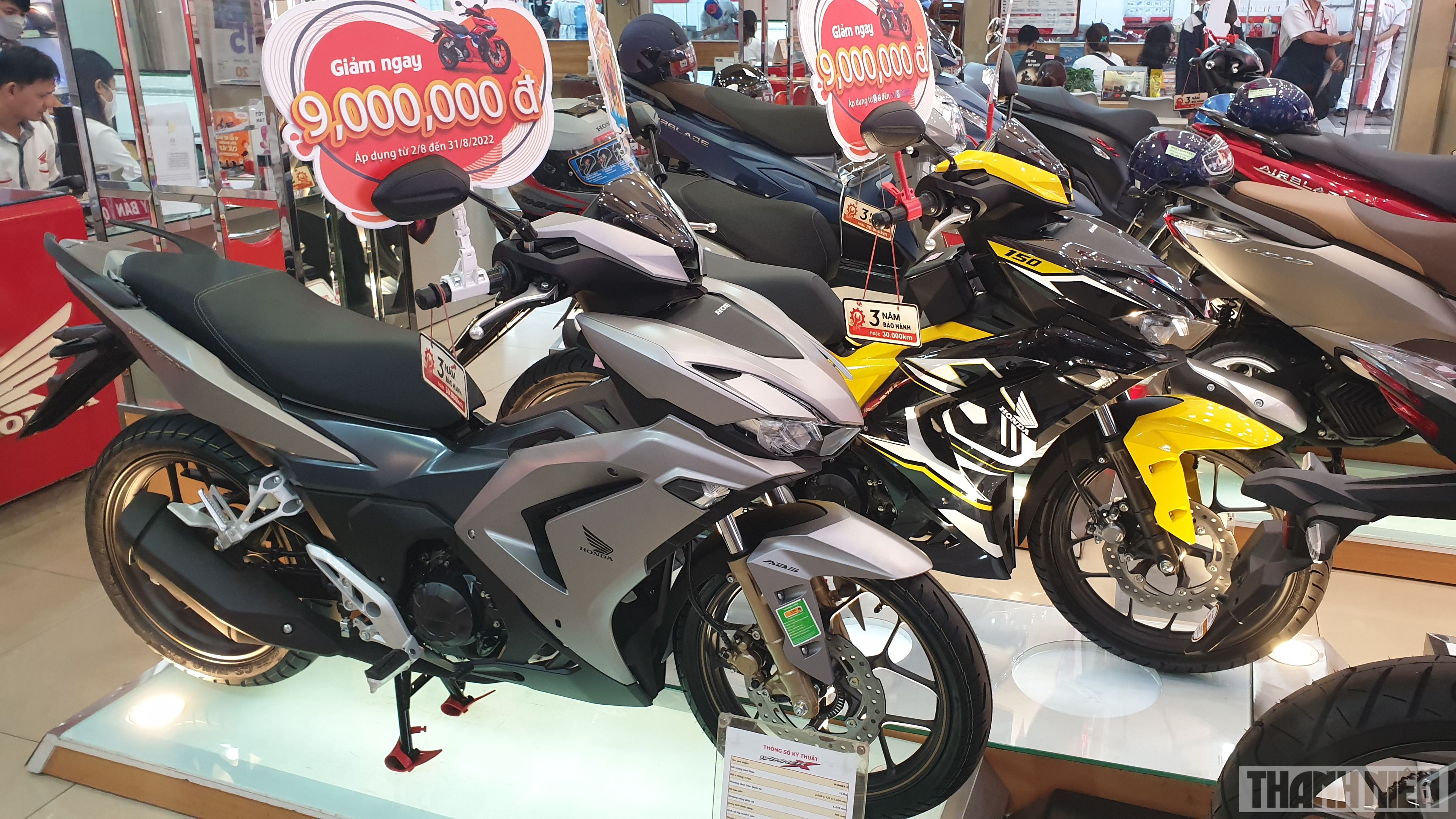 Giá xe Honda Winner 150 2023 và khuyến mãi mới nhất  Tinxe