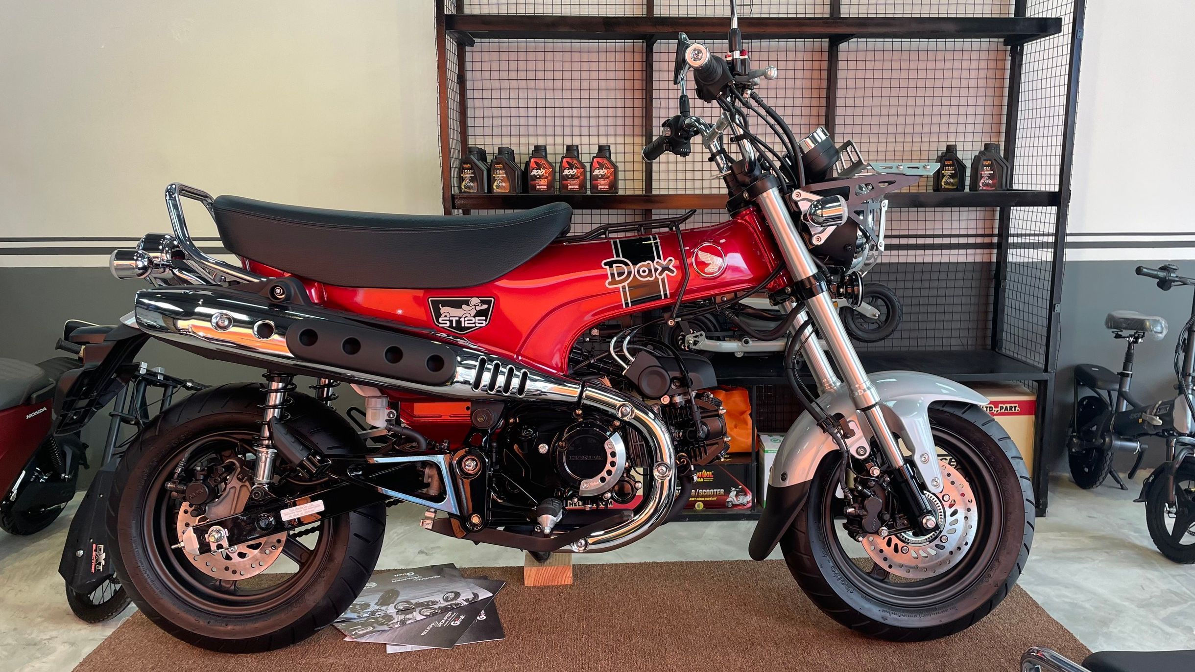 Mẫu minibike Honda ST 125 Dax chính thức được hồi sinh trở lại cuộc chơi