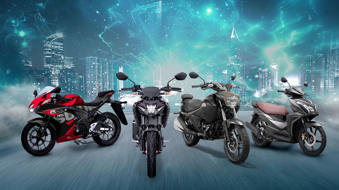 Nhiều mẫu mô tô xe máy Suzuki tại Việt Nam giảm giá hàng chục triệu đồng