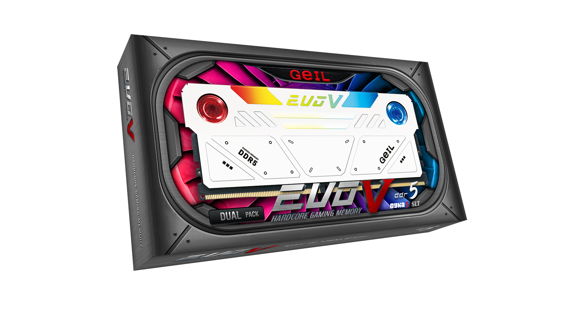 GeIL ra mắt RAM DDR5 EVO V với tản nhiệt chủ động đầu tiên trên thế giới