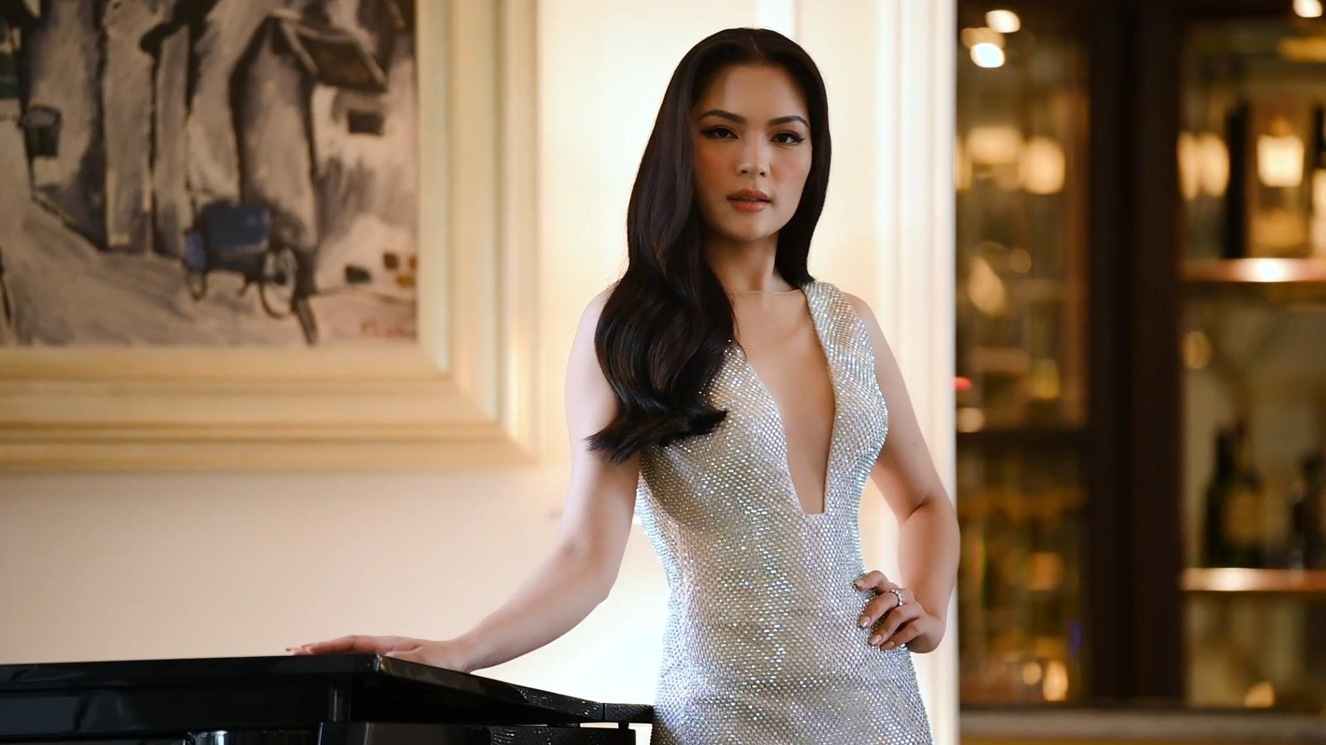 Người đẹp Vân Anh khoe sắc trong trang phục dạ hội tại Miss Earth 2021