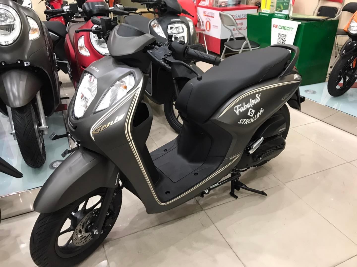 Các loại xe tay ga của Honda  FW Speer Yamaha