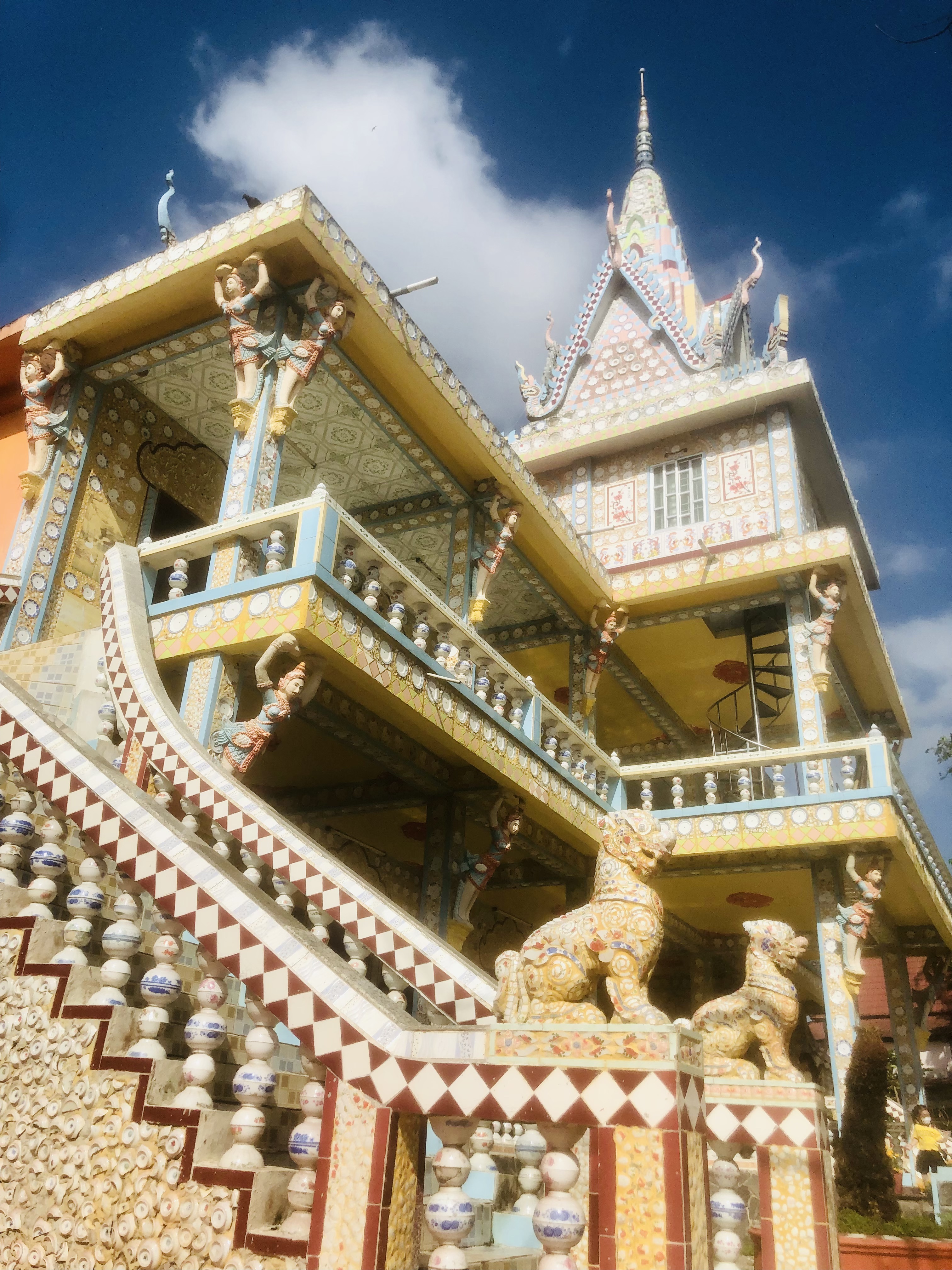 Chùa Mới ngôi chùa Khmer hơn 140 năm tuổi ở An Giang  iVIVUcom
