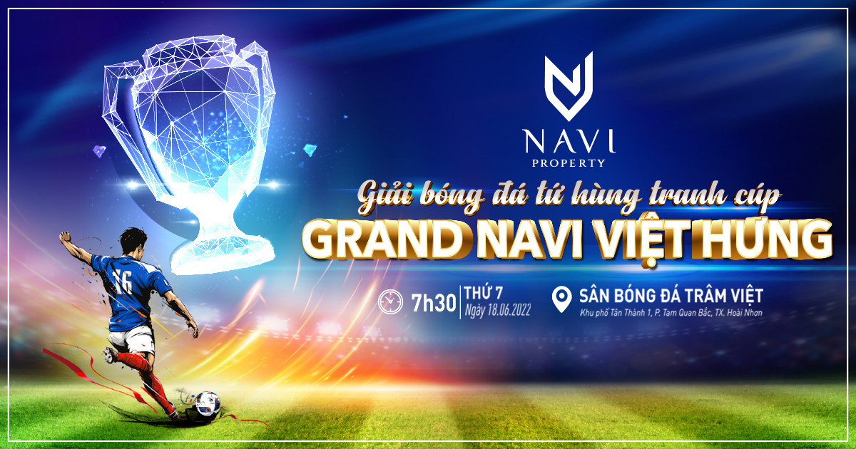 Giải bóng đá Tứ Hùng Grand Navi Việt Hưng 2022 sẽ là một cuộc thi công bằng và hấp dẫn cho các đội bóng tham gia. Các thiết kế độc đáo và sáng tạo cũng như những màn trình diễn ấn tượng sẽ được phô diễn trong giải đấu này. Bạn không thể bỏ lỡ cơ hội này.